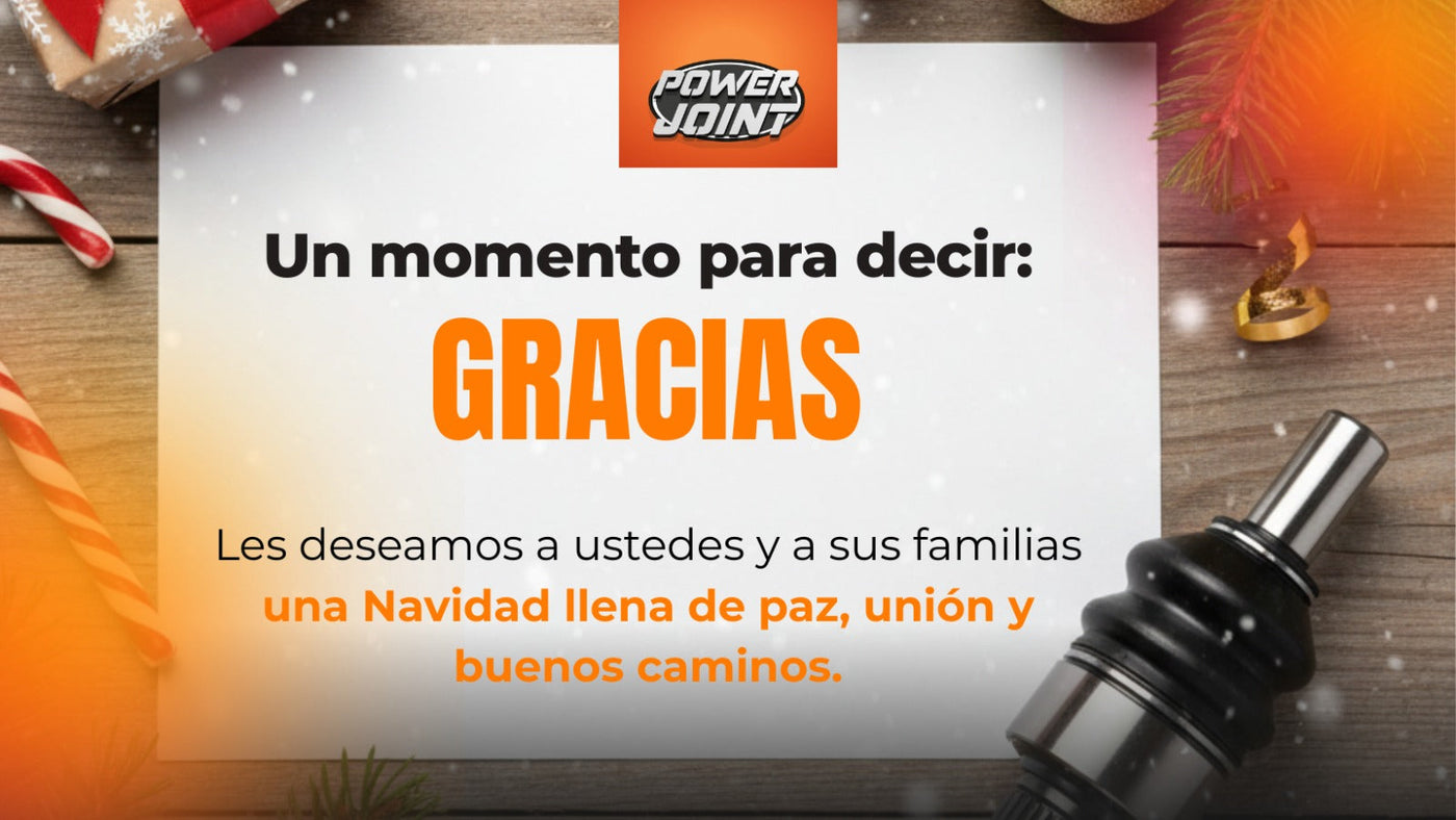 Un mensaje del equipo Power Joint